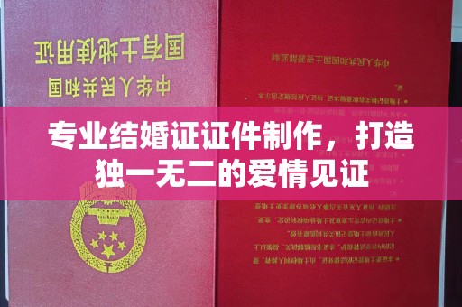 新巴尔虎右旗专业结婚证证件制作，打造独一无二的爱情见证