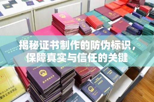 新巴尔虎右旗揭秘证书制作的防伪标识，保障真实与信任的关键