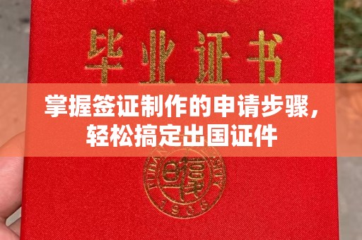 新巴尔虎右旗掌握签证制作的申请步骤，轻松搞定出国证件
