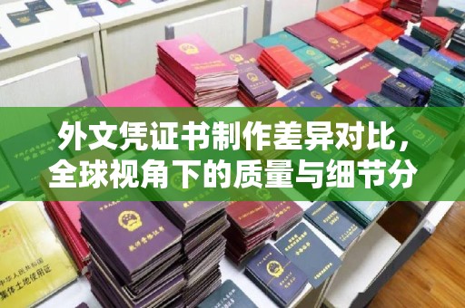 新巴尔虎右旗外文凭证书制作差异对比，全球视角下的质量与细节分析